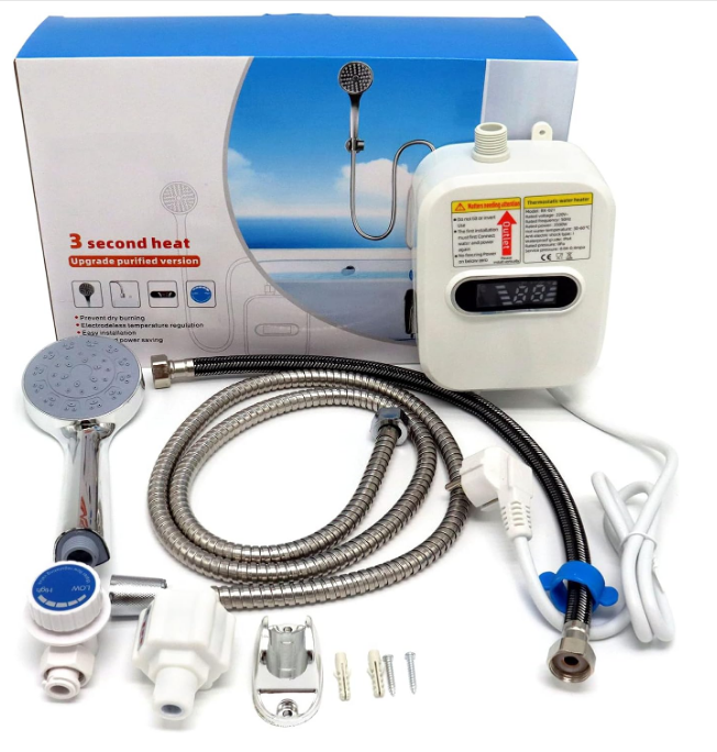 Calentador de agua eléctrico instantáneo de 3500W